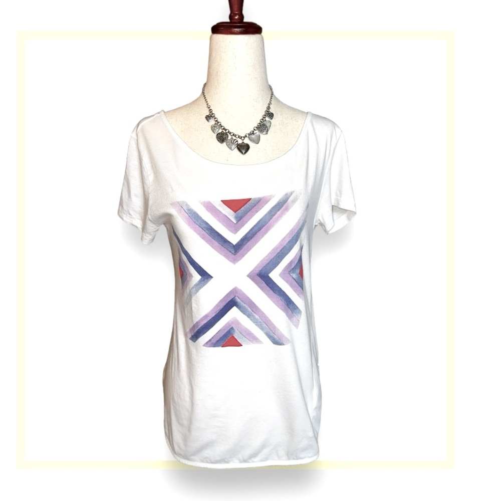 Roxy | Abstract Butterfly Back Top | Size Small 🤙